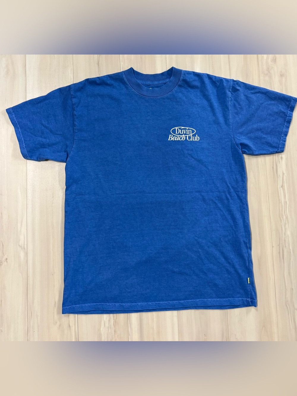 Duvin Blue Tee size Large, Miami style Surfwear